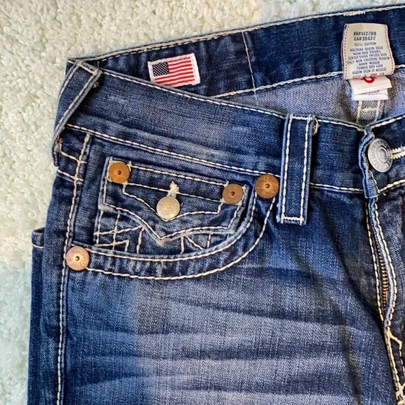 RICKY SUPER T STRAIGHT JEAN 34"